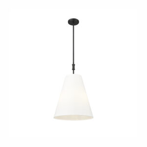 Millennium Lighting 16303-MB Adorra Three Light Pendant Matte Black finish