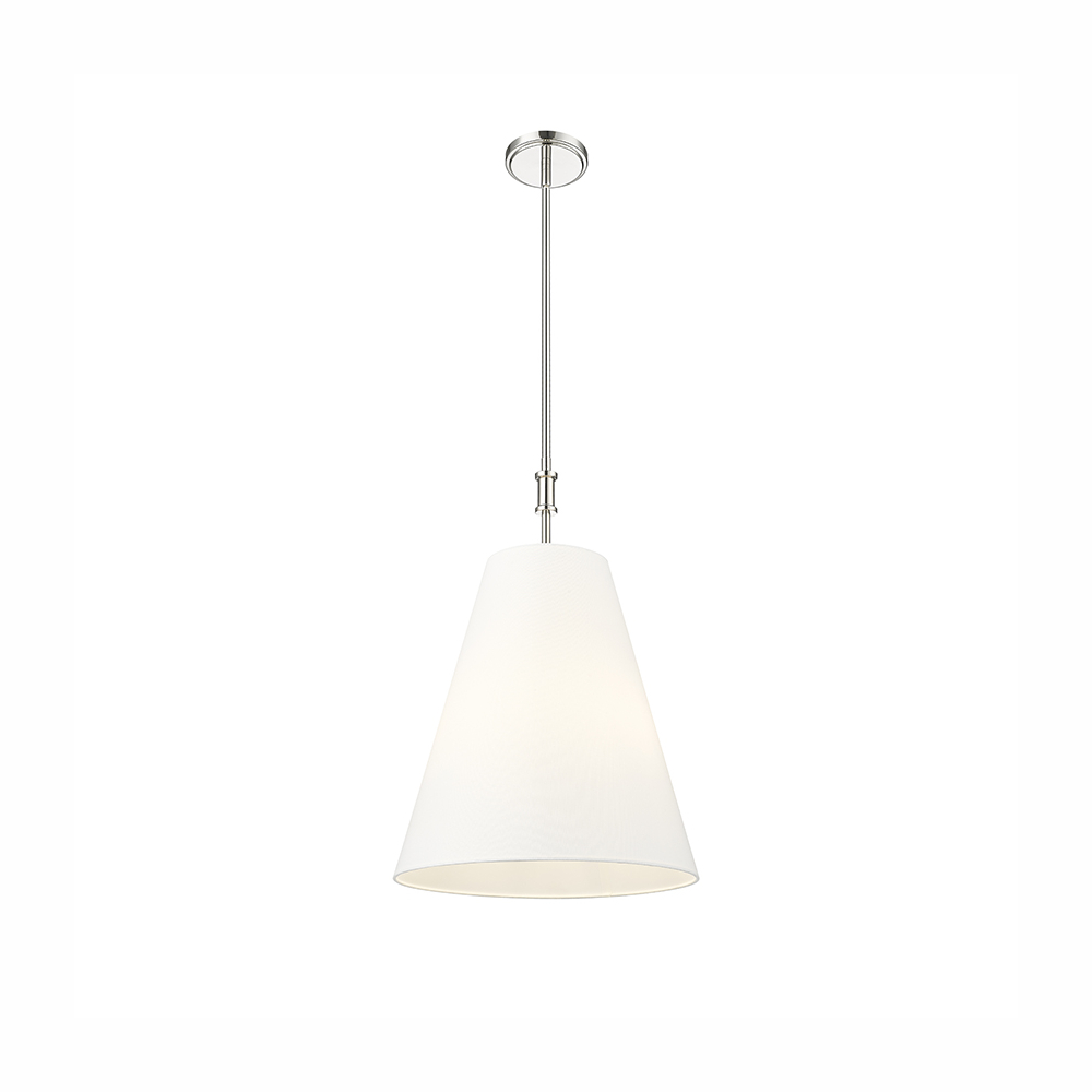 Millennium Lighting 16303-PN Adorra Three Light Pendant Polished Nickel finish