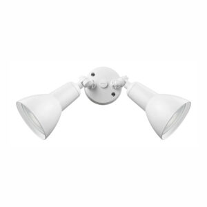 Millennium Lighting 17002-MW Two Light Security Flood Lights Matte White finish