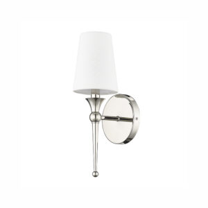 Millennium Lighting 17101-PN One Light Sconce Polished Nickel finish