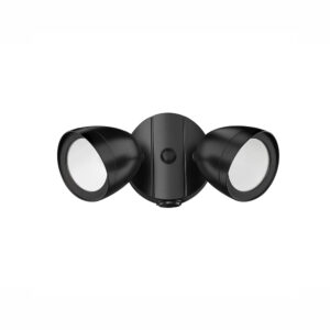 Millennium Lighting 18002-PBK Two Light LED Outdoor Adjustable Flood Light Powder Coated Black finish