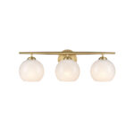 Millennium Lighting 18103-VB Kimorra Three Light Vanity Vintage Brass finish