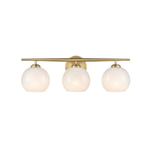 Millennium Lighting 18103-VB Kimorra Three Light Vanity Vintage Brass finish