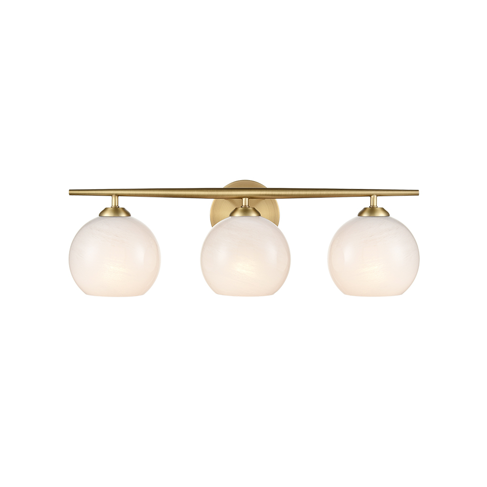 Millennium Lighting 18103-VB Kimorra Three Light Vanity Vintage Brass finish