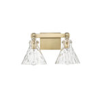 Millennium Lighting 20002-VB Barlon Two Light Vanity Vintage Brass finish