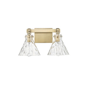 Millennium Lighting 20002-VB Barlon Two Light Vanity Vintage Brass finish