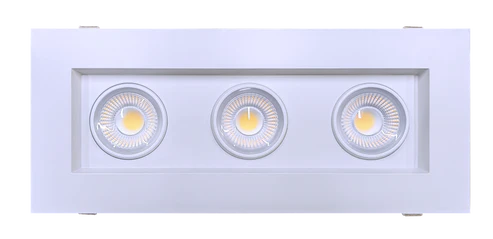 Goodlite G-99023 4” Triple Head Regress Multiple Gimbal, White