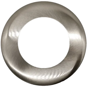 Goodlite G-48374 4" Round Slim Brushed Nickel Cover