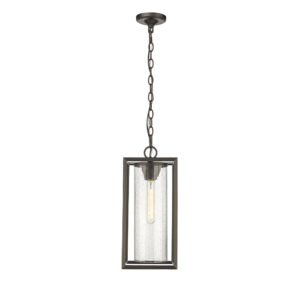 Millennium Lighting 4562-PBZ Wheatland One Light Outdoor Hanging Lantern Powder Coated Bronze finish