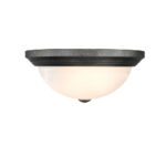 Millennium Lighting 4603-BG Two Light Flushmount Burnished Gold finish