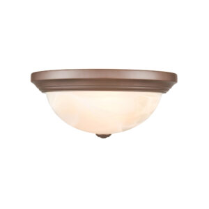 Millennium Lighting 4603-BZ Two Light Flushmount Bronze finish