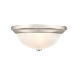 Millennium Lighting 4603-SN Two Light Flushmount Satin Nickel finish