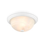 Millennium Lighting 4603-WH Two Light Flushmount White finish