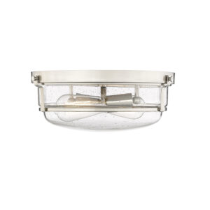Millennium Lighting 4652-BN Mayson Two Light Flush Mount Brushed Nickel finish