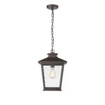 Millennium Lighting 4722-PBZ Bellmon One Light Outdoor Hanging Lantern Powder Coated Bronze finish
