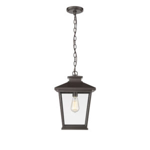 Millennium Lighting 4722-PBZ Bellmon One Light Outdoor Hanging Lantern Powder Coated Bronze finish