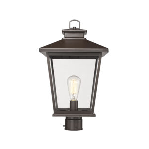 Millennium Lighting 4723-PBZ Bellmon One Light Outdoor Post Lantern Powder Coated Bronze finish