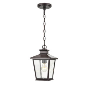 Millennium Lighting 4731-PBZ Eldrick One Light Outdoor Pendant Powder Coated Bronze finish