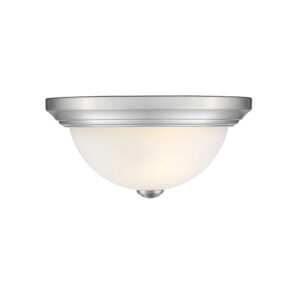 Millennium Lighting 4901-BN Two Light Flushmount Brushed Nickel finish