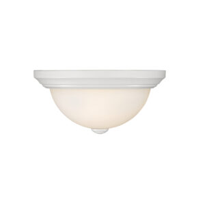 Millennium Lighting 4901-WH Two Light Flushmount White finish