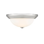 Millennium Lighting 4903-BN Two Light Flushmount Brushed Nickel finish