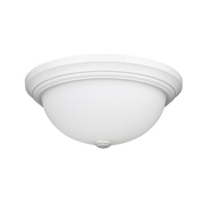 Millennium Lighting 4903-WH Two Light Flushmount White finish
