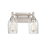 Millennium Lighting 4992-BN Arlett Two Light Vanity Brushed Nickel finish