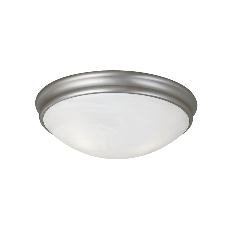 Millennium Lighting 5135-SN Three LIght Flushmount Satin Nickel finish