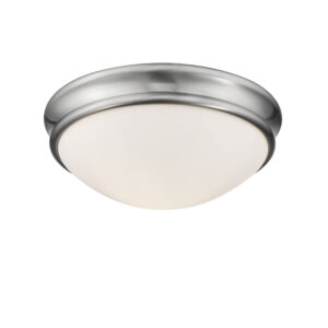 Millennium Lighting 5221-BN One LIght Flushmount Brushed Nickel finish