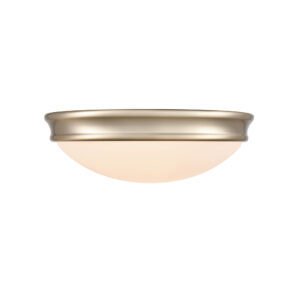 Millennium Lighting 5223-MG Two LIght Flushmount Modern Gold finish