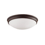 Millennium Lighting 5225-RBZ Three LIght Flushmount Rubbed Bronze finish