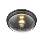 Millennium Lighting 5226-MB One LIght Flushmount Matte Black finish