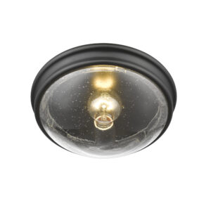 Millennium Lighting 5226-MB One LIght Flushmount Matte Black finish