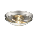 Millennium Lighting 5228-BN Two Light Flushmount Brushed Nickel finish