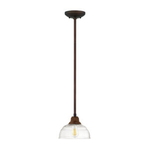 Millennium Lighting 5300-RBZ Neo-Industrial One Light Mini Pendant Rubbed Bronze finish