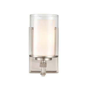 Millennium Lighting 5501-BN Huderson One Light Sconce Brushed Nickel finish