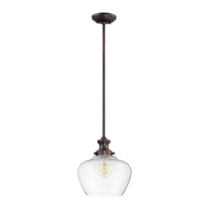 Millennium Lighting 5711-RBZ One Light Pendant Rubbed Bronze finish