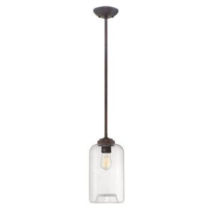 Millennium Lighting 5721-RBZ One Light Mini Pendant Rubbed Bronze finish