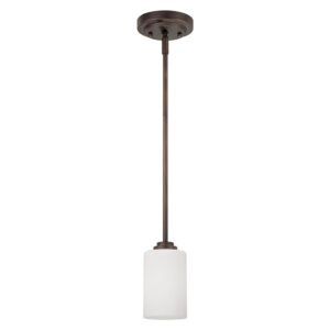 Millennium Lighting 7251-RBZ Bristo One Light Mini Pendant Rubbed Bronze finish