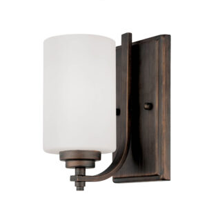 Millennium Lighting 7261-RBZ Bristo One Light Sconce Rubbed Bronze finish