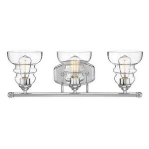 Millennium Lighting 7333-CH Brighton Three Light Vanity Chrome finish