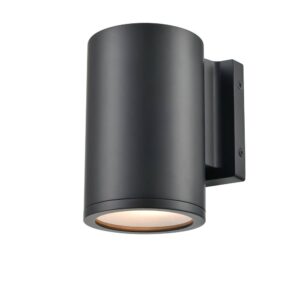 Millennium Lighting 8001-MB Vegas One Light Outdoor Wall Sconce Matte Black finish