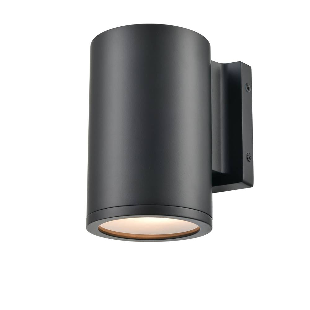Millennium Lighting 8001-MB Vegas One Light Outdoor Wall Sconce Matte Black finish
