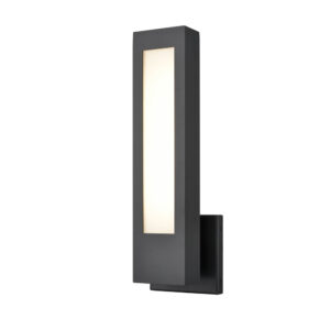 Millennium Lighting 8071-PBK Amster Two Light Outdoor Wall Sconce Powder Coated Black finish