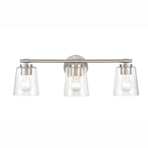 Millennium Lighting 8113-BN Three Light Vanity Brushed Nickel finish