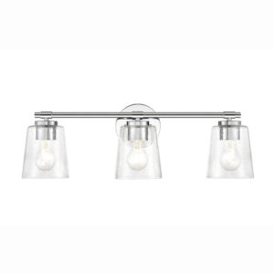 Millennium Lighting 8113-CH Three Light Vanity Chrome finish