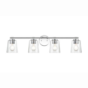 Millennium Lighting 8114-CH Four Light Vanity Chrome finish