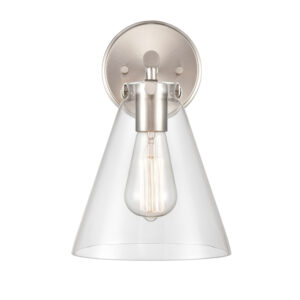 Millennium Lighting 8121-BN Aliza One Light Sconce Brushed Nickel finish