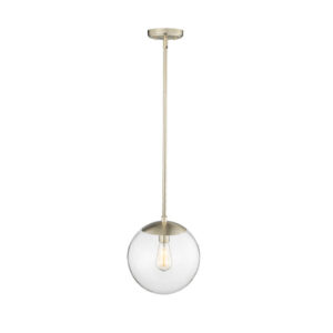 Millennium Lighting 8151-MG Avell One Light Pendant Modern Gold finish