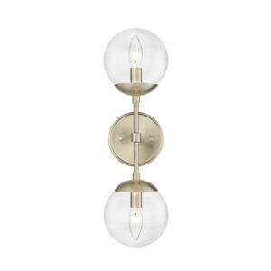 Millennium Lighting 8152-MG Avell Two Light Sconce Modern Gold finish